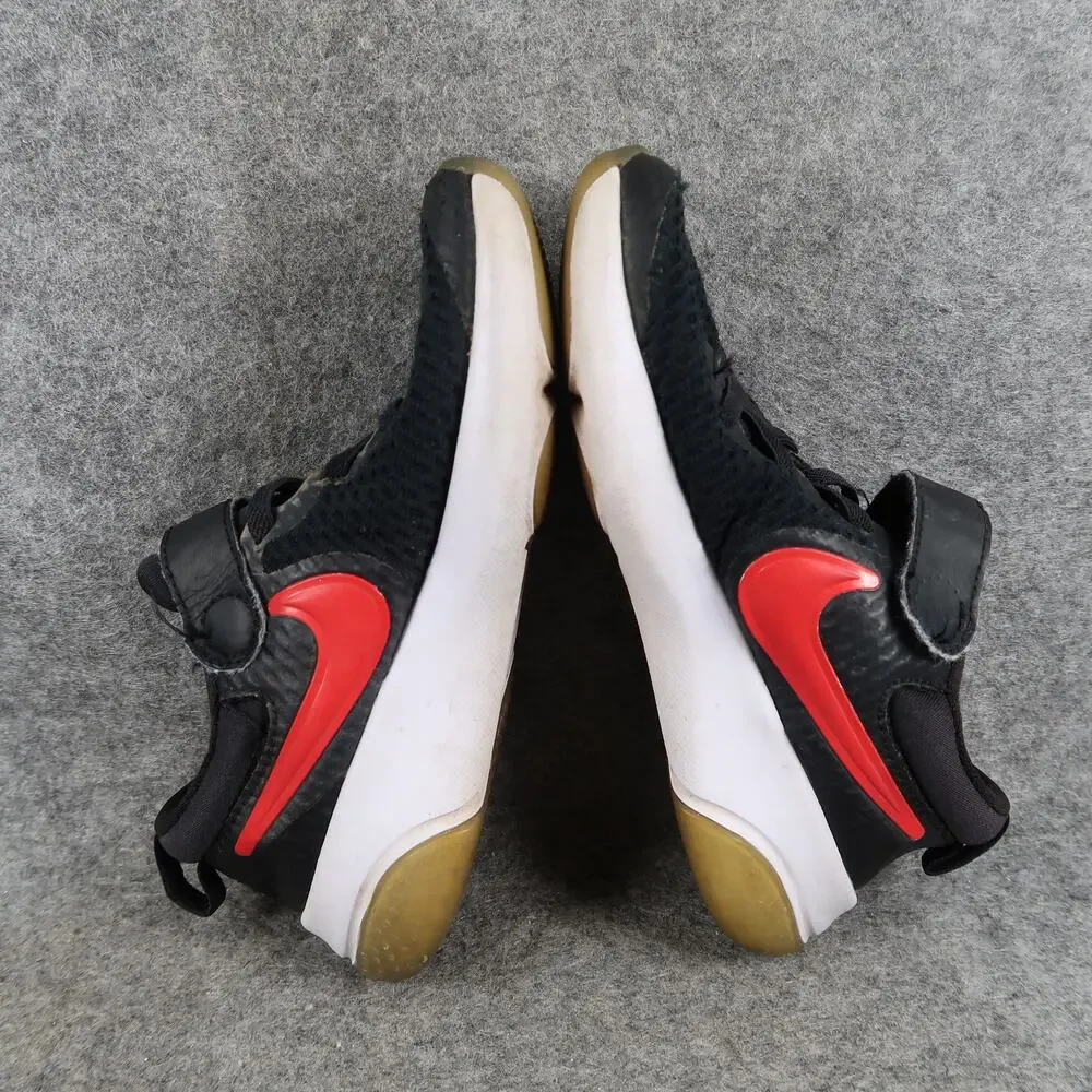 Nike Shoes Kids 10.5C Sneakers Project Pod Bred Athletic Trainer Black Red Youth